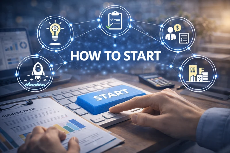 How to start a Business - BTA Commerce