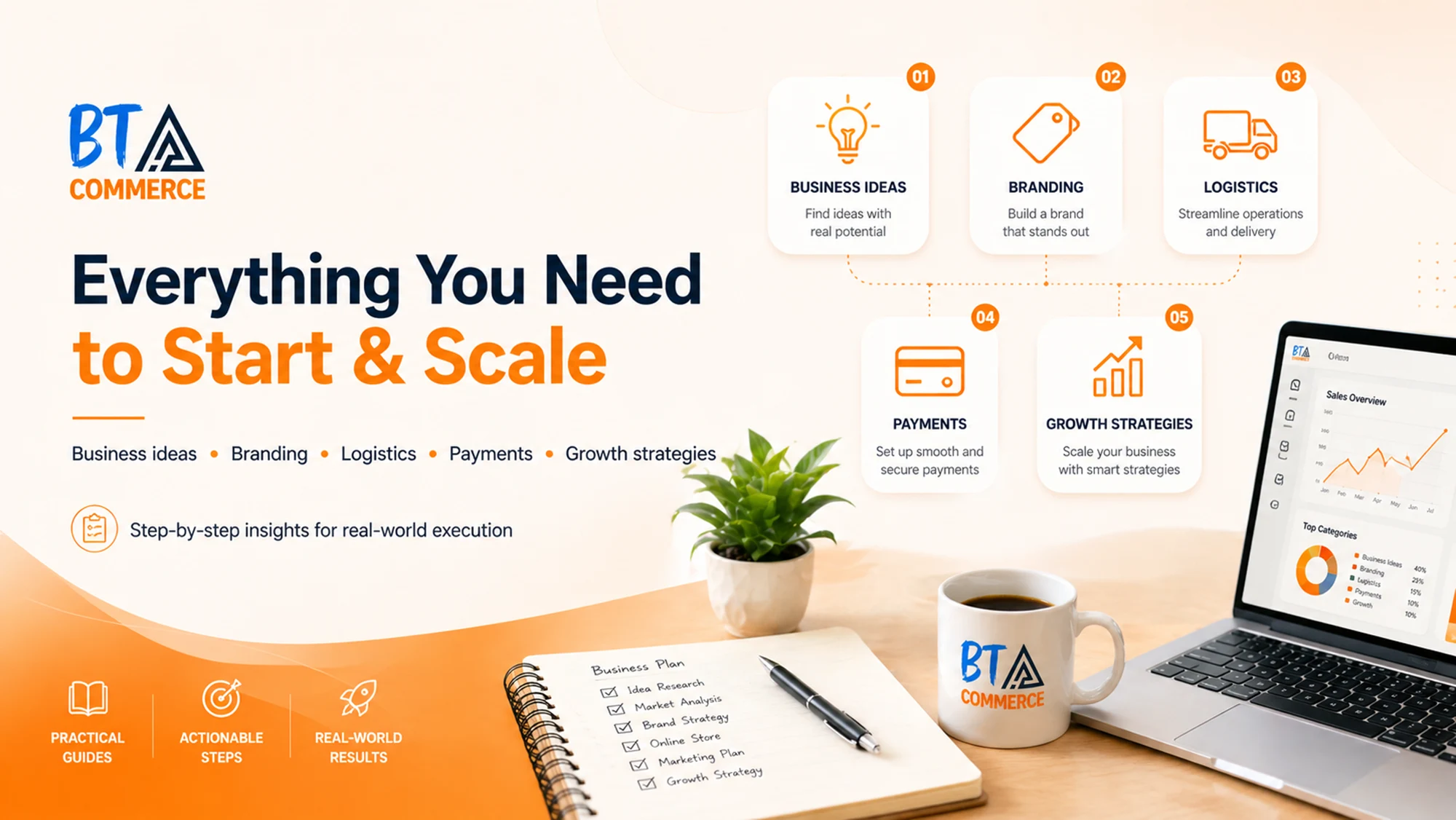 Business roadmap to start and scale – BTA Commerce