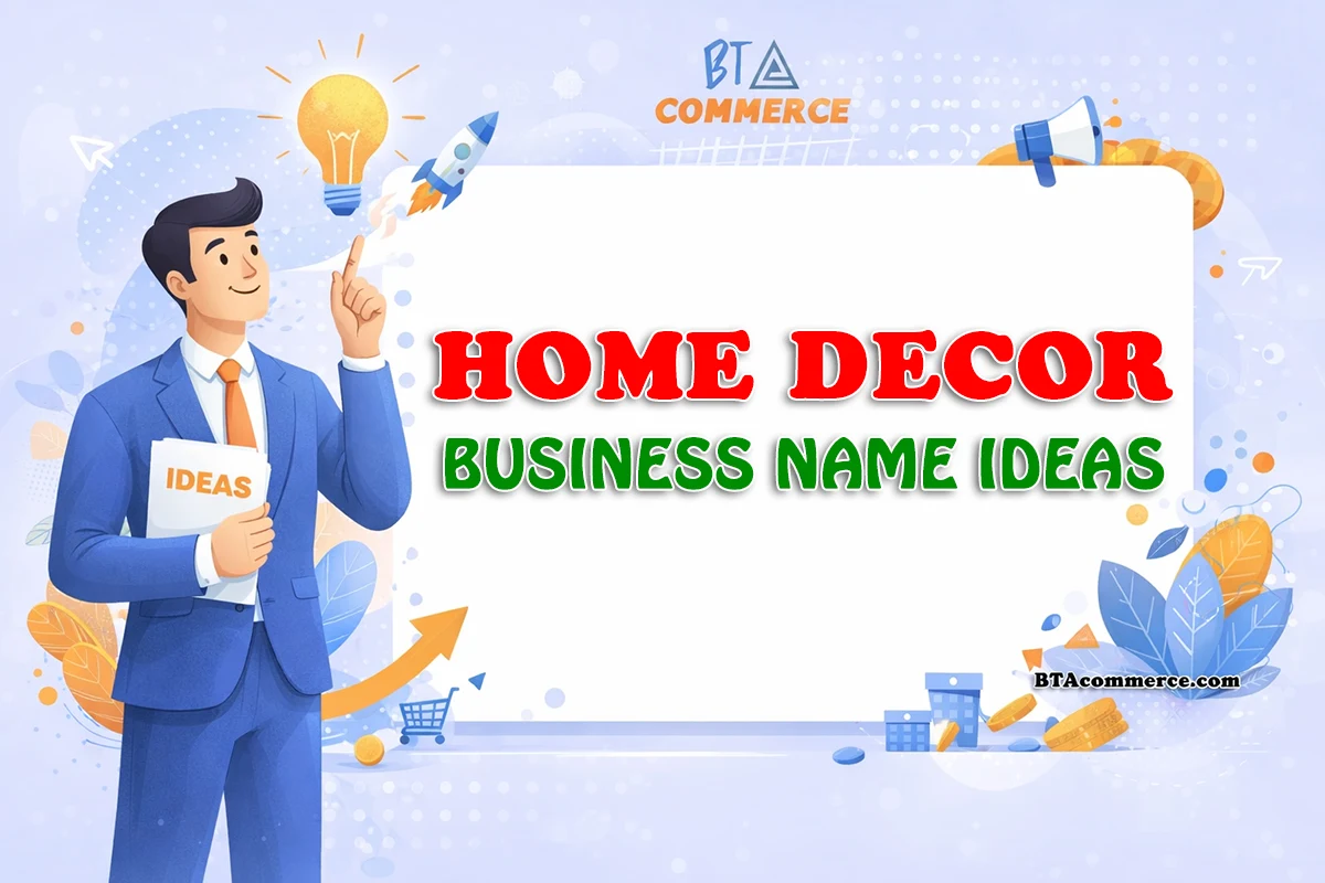 600+ Home Decor Business Names Ideas (Unique, Luxury & More)
