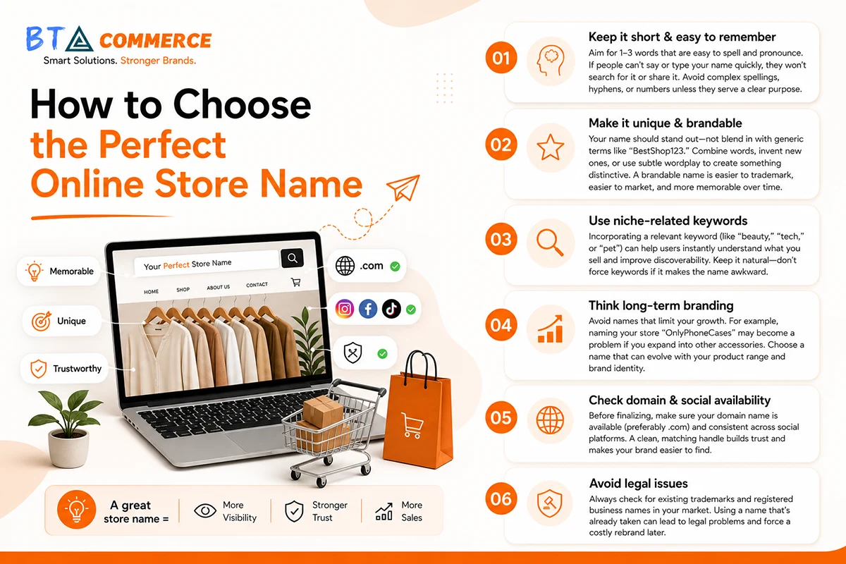 How to Choose the Perfect Online Store Name
