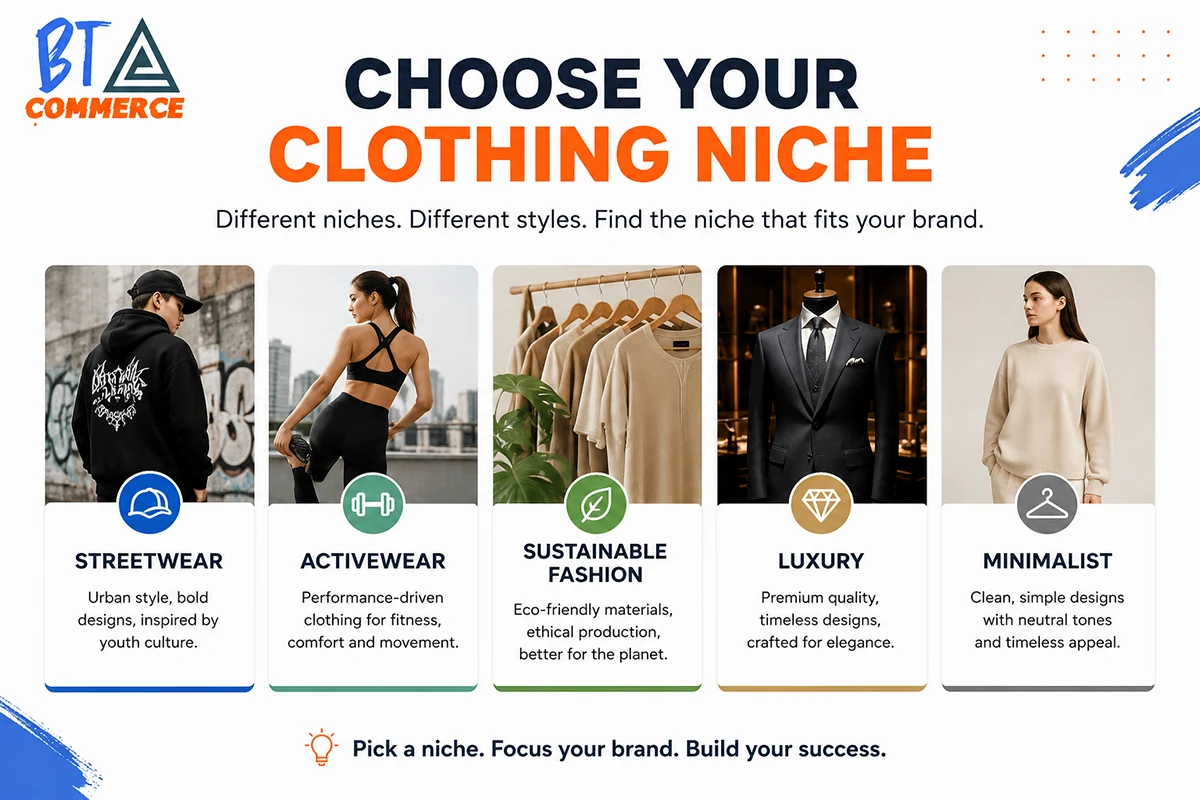 Popular clothing niche ideas