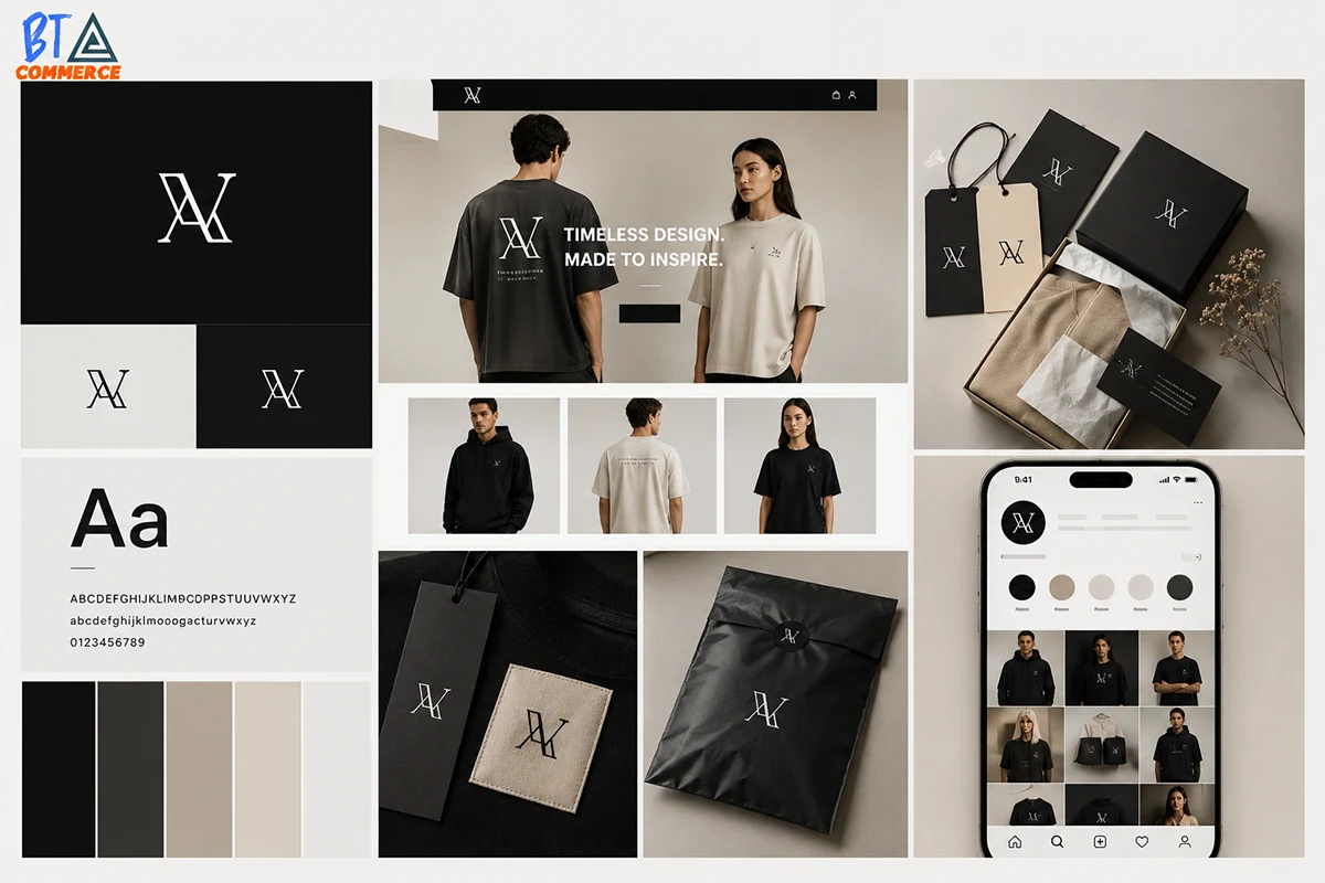Build your clothing brand identity