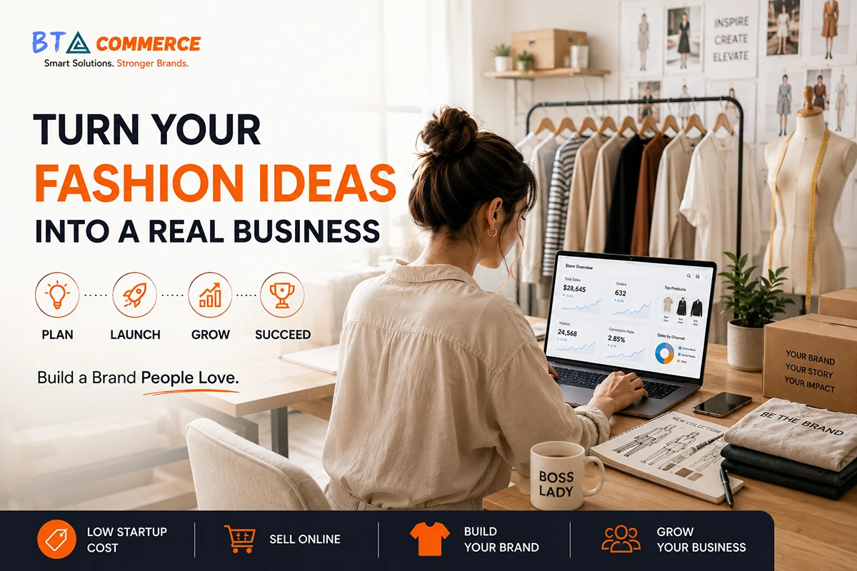 Clothing business ideas and online fashion store