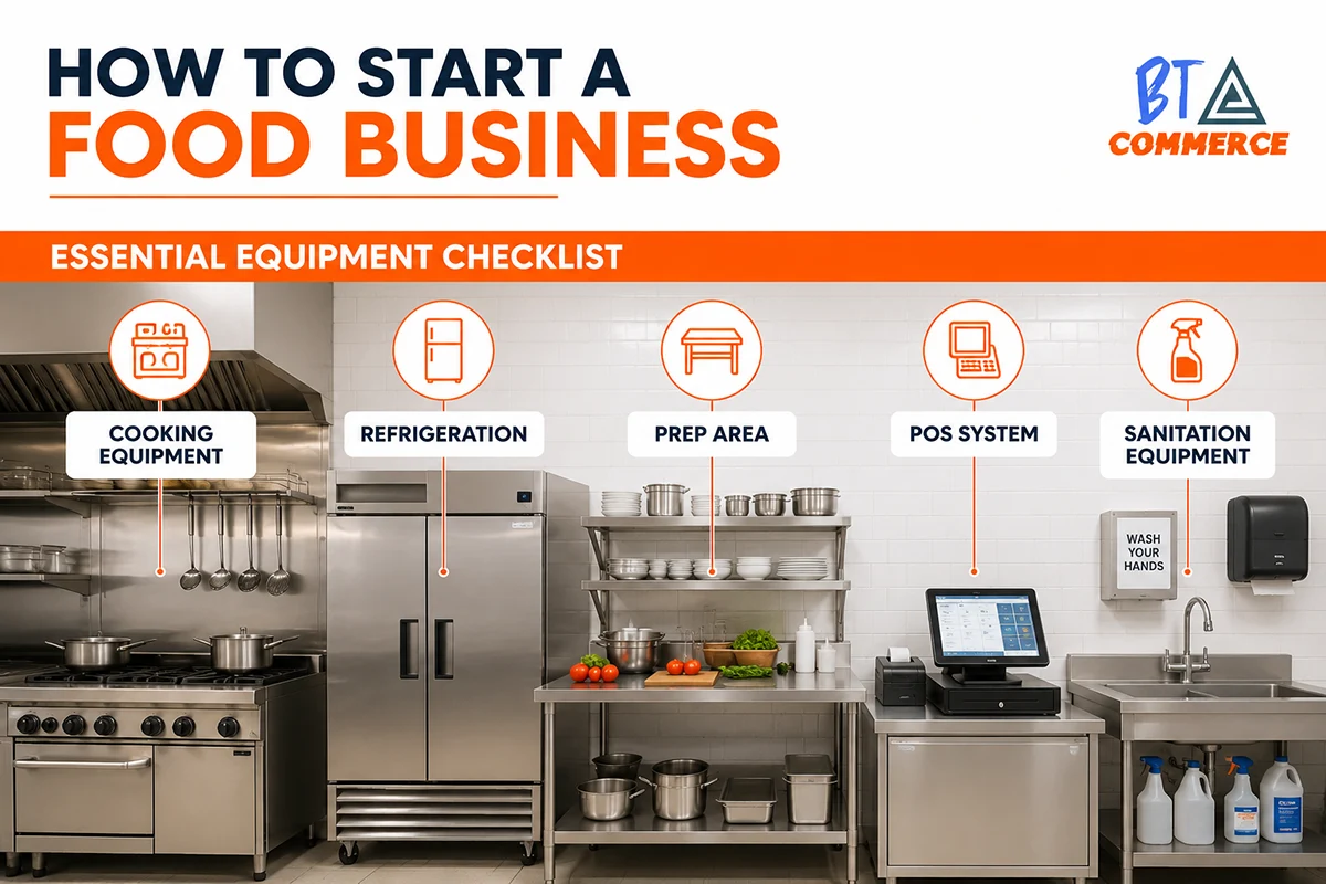 Essential commercial kitchen equipment