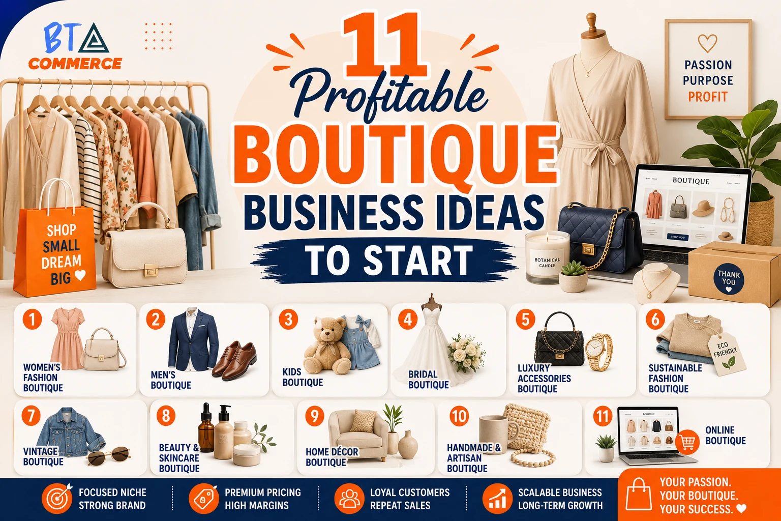 11 Profitable Boutique Business Ideas to Start