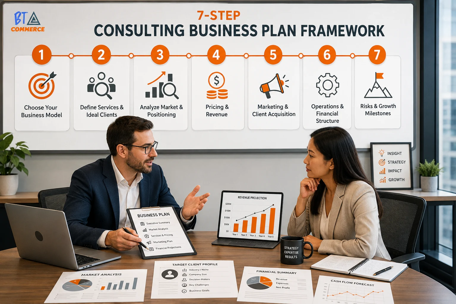 Consulting business plan framework