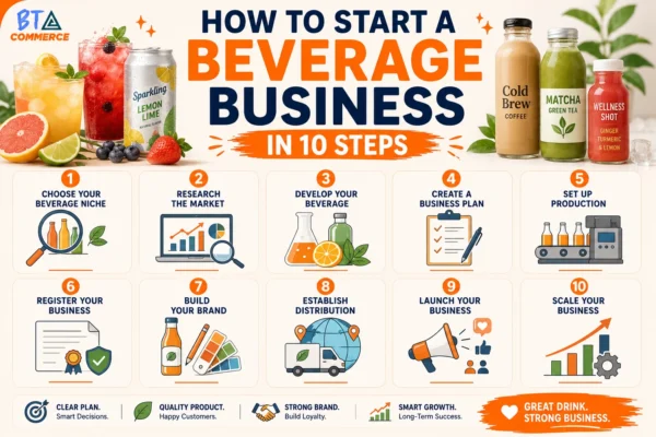How to Start a Beverage Business in 10 Steps