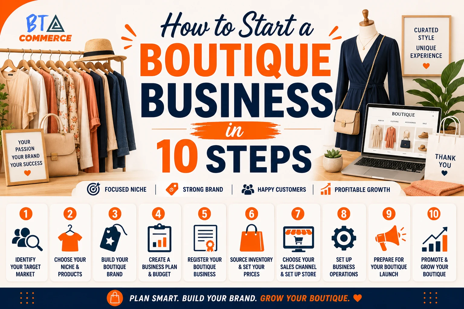 How to Start a Boutique Business in 10 Steps