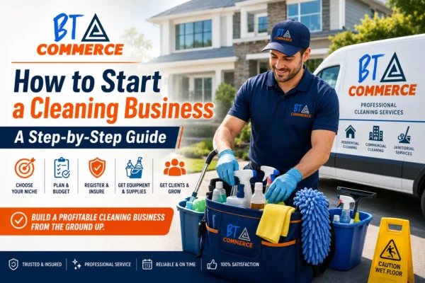 How to Start a Cleaning Business: A Step-by-Step Guide