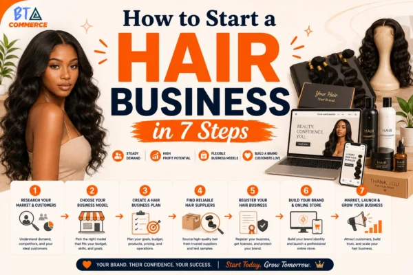 How to Start a Hair Business in 7 Steps