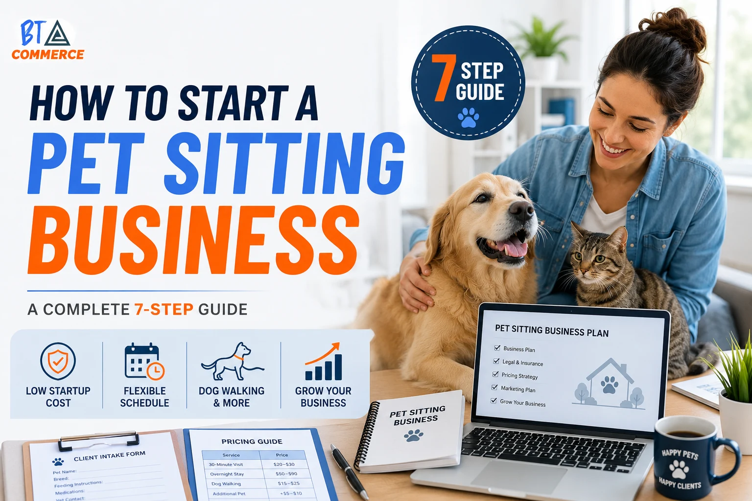How to Start a Pet Sitting Business in 7 Steps