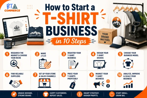 How to Start a T-Shirt Business in 10 Steps