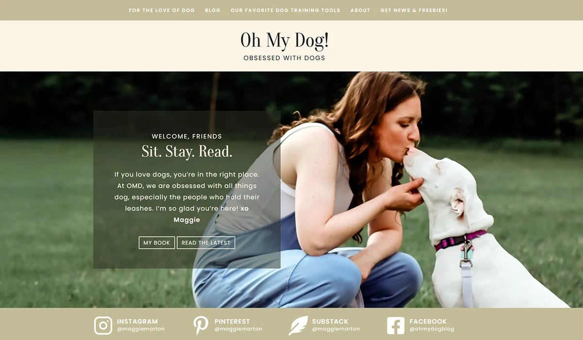 Pet Blog Business