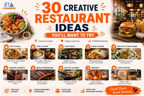 30 Creative Restaurant Business Ideas for Beginners